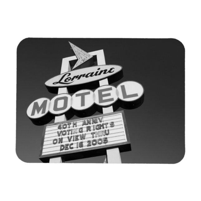 USA, Tennessee, Memphis, nationale Zivile Rechte Magnet (Horizontal)