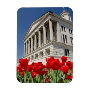 USA, Tennessee, Nashville. Historisches Tennessee Magnet