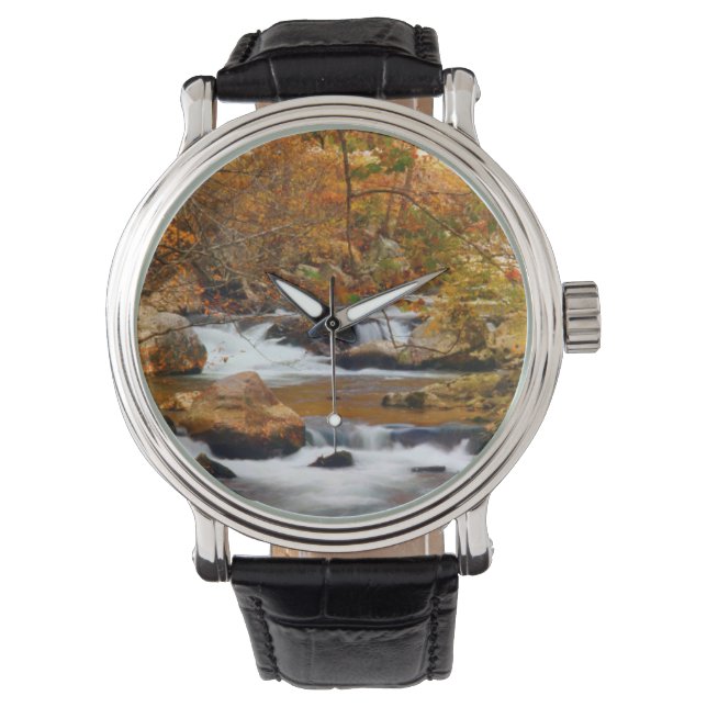 USA, Tennessee. Rushing Mountain Creek Armbanduhr (Vorderseite)