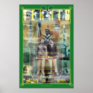 USA Tennis History Poster