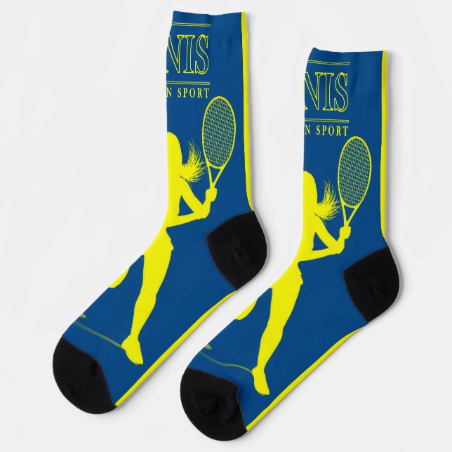USA-Tennissocken  Socken (Linkes Detail)