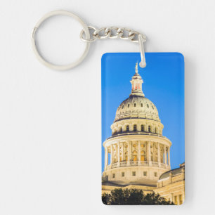 USA, Texas, Austin. Capitol Building (1888) 2 Schlüsselanhänger