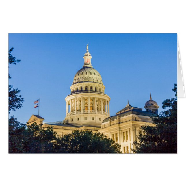 USA, Texas, Austin. Hauptstadt Gebäude (1888) 3 (Vorderseite (Horizontal))