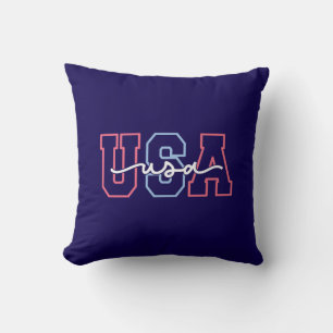 USA Text 4. Juli Design-62118 Kissen