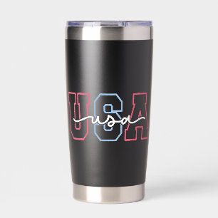 USA Text 4. Juli Design-62118 Thermobecher