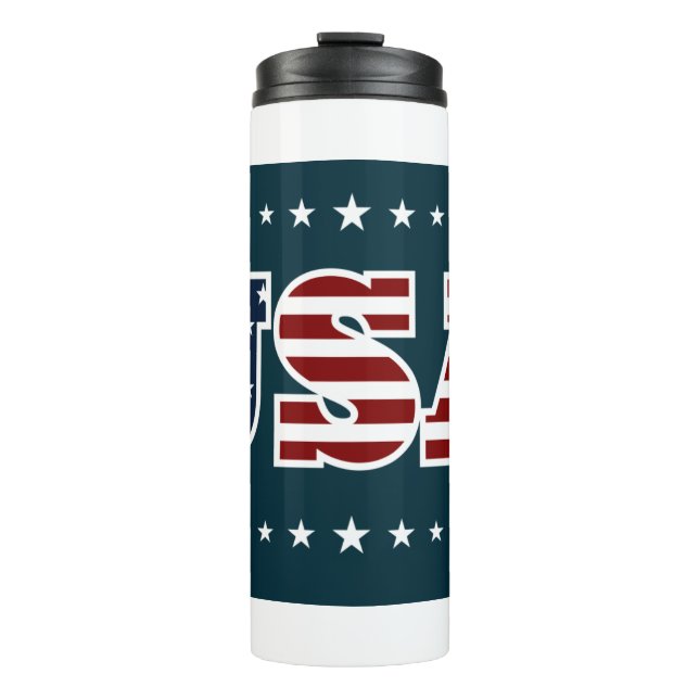 USA Thermal Tumbler Thermosbecher (Vorderseite)