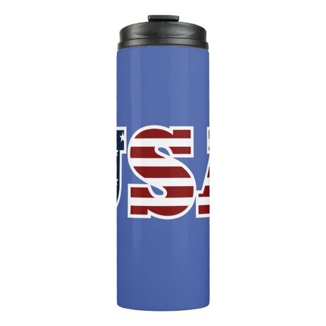 USA Thermal Tumbler Thermosbecher (Vorderseite)