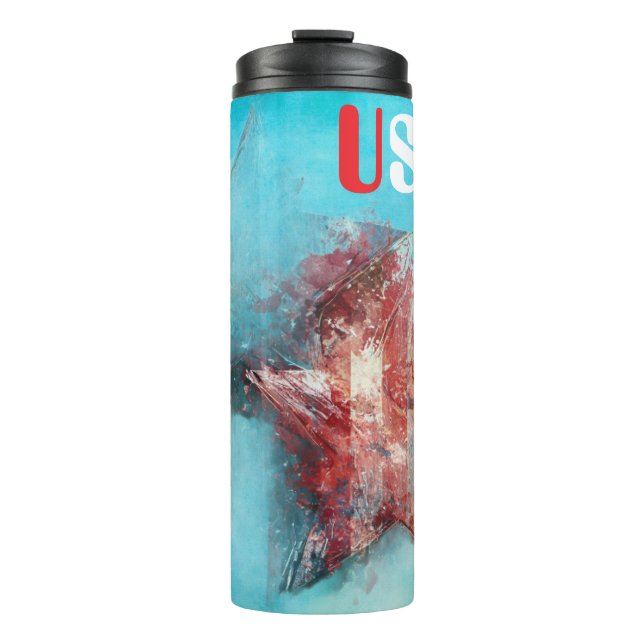 USA Thermobecher Thermosbecher (Vorderseite)