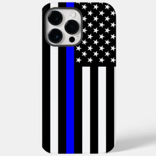 USA Thin Blue Line Case-Mate iPhone 14 Pro Max Hülle