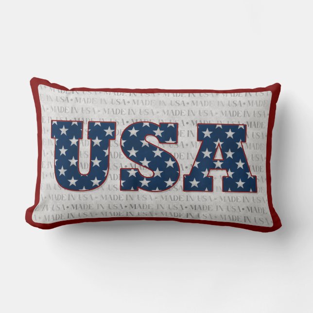 USA Throw Kissen (Vorderseite)