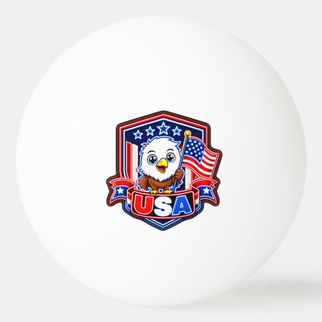USA TISCHTENNISBALL (Vorderseite)