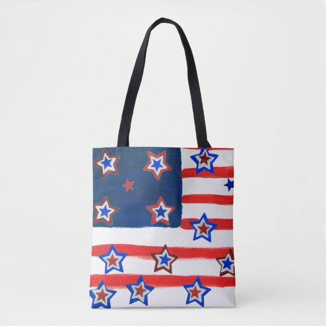 USA Tote Bag Tasche (Vorderseite)
