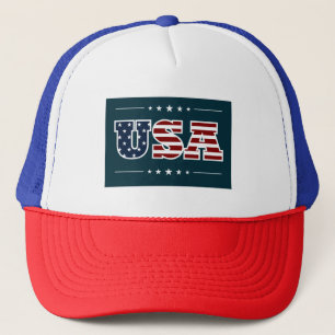 USA Trucker Hat Truckerkappe
