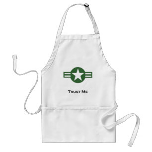 USA Trust Me Green Schürze