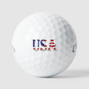 USA überlagern sich auf US Flag css gbcnt Golfball