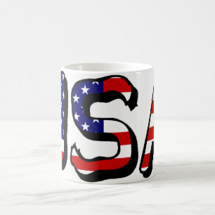USA überschneidet US Flag Classic Tasse cn