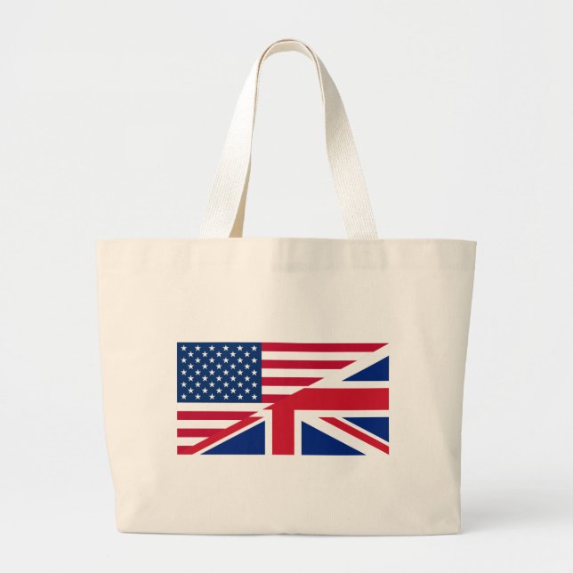 usa uk jumbo stoffbeutel (Vorne)
