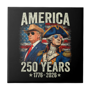 USA Unabhängigkeit 250. Jahrestag 1776 2026 Fliese