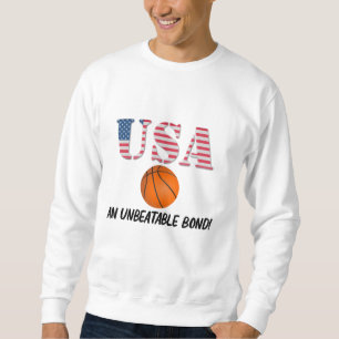USA und Basketball - Unschlagbarer Bond! Sweatshirt