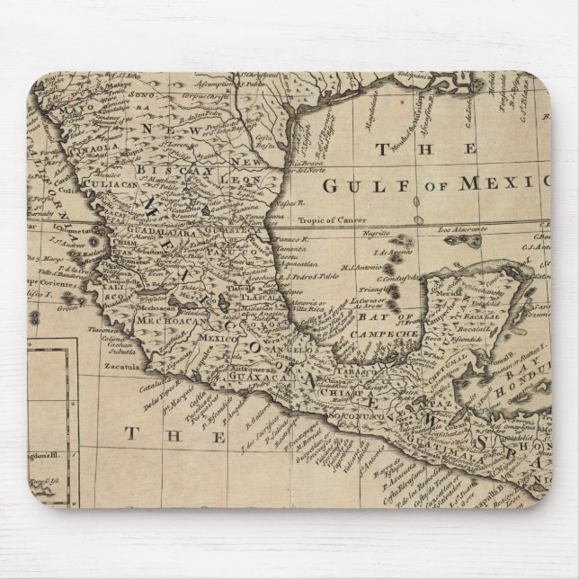 USA und Mexiko Mousepad (Vorne)