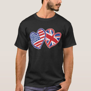USA und UK In Hearts Shooting the Liebe T-Shirt