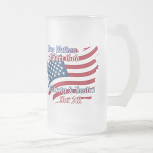 USA Une nation sous Dieu Stein Mug