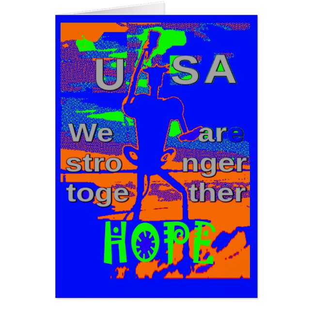 USA - Une Tapisserie patriotique (Devant)