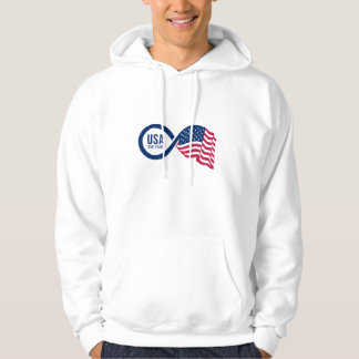 USA-Unendlichkeitsflagge Hoodie