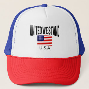 USA United we Stand Classic American Patriotic Truckerkappe