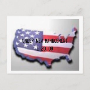 USA , unter "New Management 1". 20. 09 Postkarte