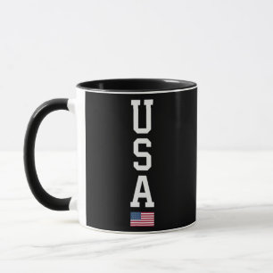 USA US Flag Patriotic 4th of July America  Tasse