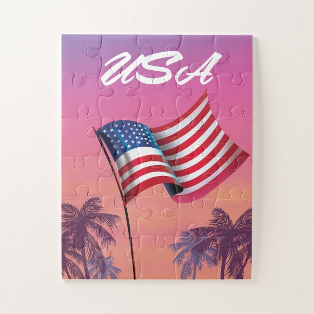 USA US FLAGGE (Vertikal)