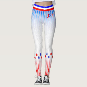 USA US Flagge (Kust) Leggings