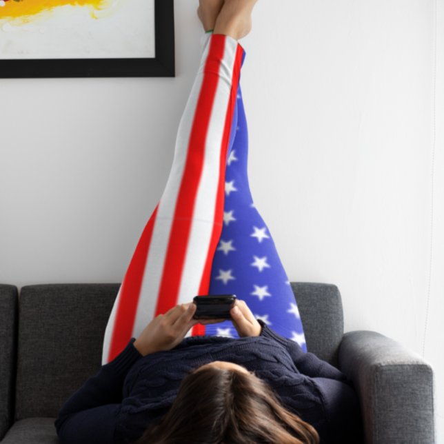 USA US FLAGGE LEGGINGS (Von Creator hochgeladen)