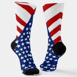 USA US Flagge Patriotic Socken