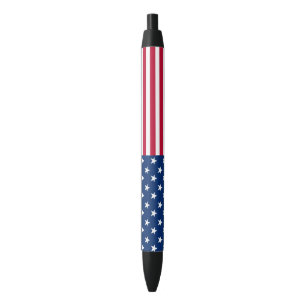 USA - US Flagge unter amerikanischer Flagge Kugelschreiber