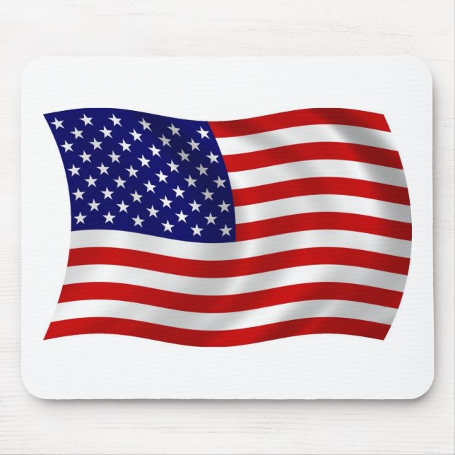 USA (USA) Flag Mousepad (Vorne)
