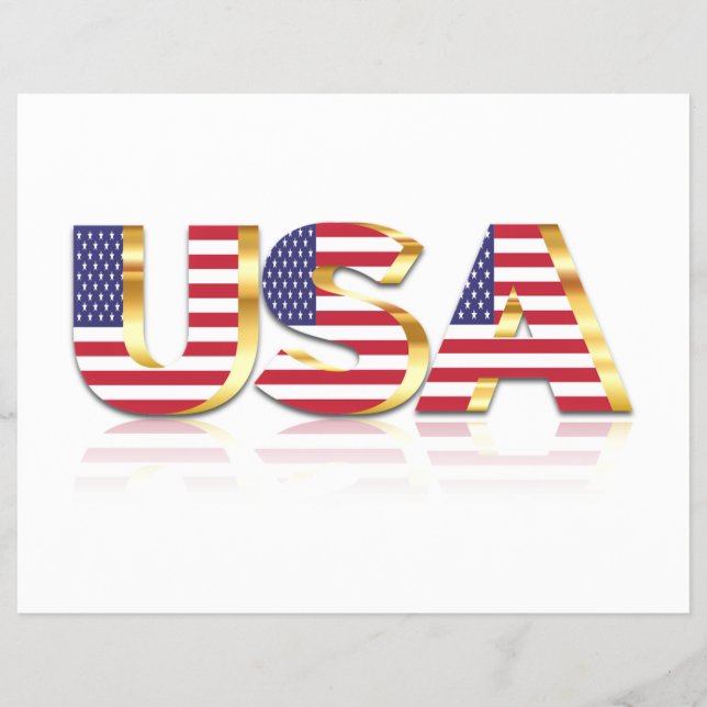 USA - USA - Flagge - Patriotik Flyer (Vorne)