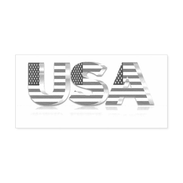 USA - USA - Flagge - Patriotik Permastempel (Design)