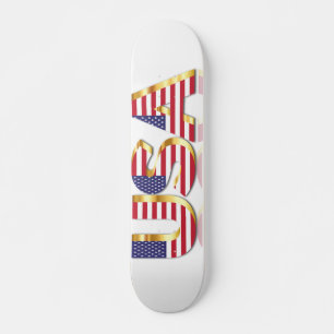 USA - USA - Flagge - Patriotik Skateboard