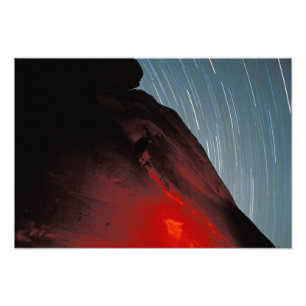 USA, Utah, Arches-Nationalpark, Petroglyphen Fotodruck