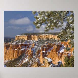 USA, Utah, Bryce Canyon National Park. Sonnenaufga Poster
