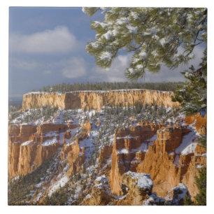 USA, Utah, Bryce Canyon Nationalpark. Sonnenaufgan Fliese