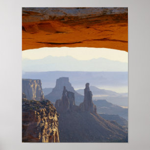 USA, Utah, Canyonlands National Park, Ansicht von Poster