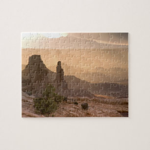USA; Utah; Canyonlands-Nationalpark. Ansicht von