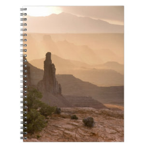 USA; Utah; Canyonlands-Nationalpark. Ansicht von Notizblock