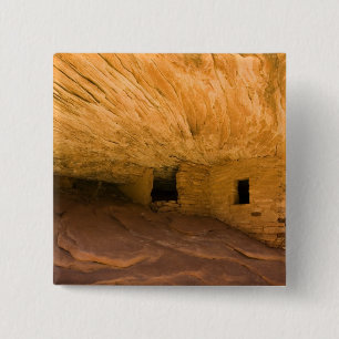 USA, Utah, Cedar Mesa, Mule Canyon. Sandstein Button