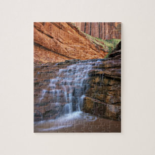 USA, Utah, Escalante Wilderness.  Wasserfall in