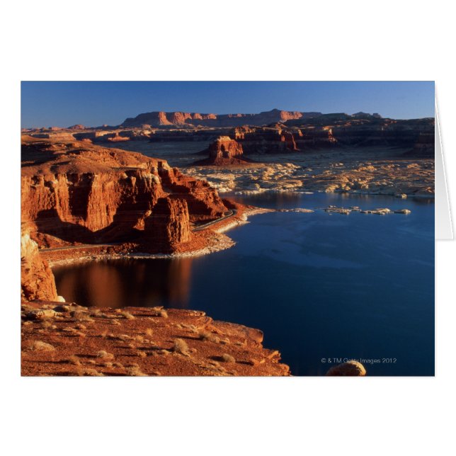 USA, Utah, Glen Canyon National Recrerereation Are (Devant horizontal)