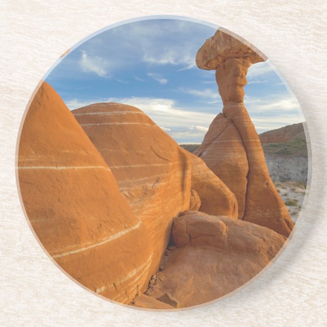 USA, Utah, Großtreppe Escalante-National Sandstein Untersetzer (Vorne)
